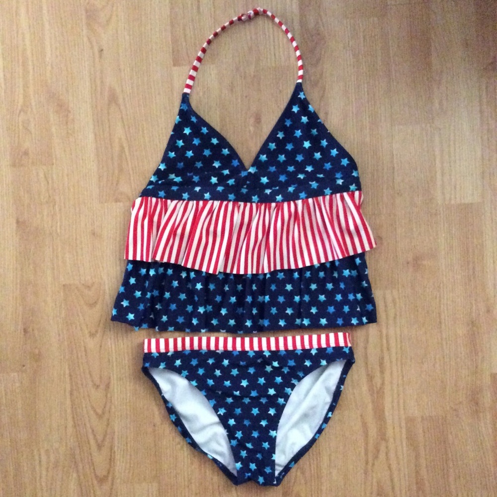 Girls Bathing Suit sz 14/16 xl